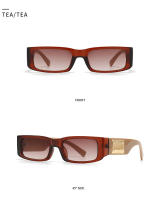 Toyear-gafas de sol rectangulares para hombre y mujer, lentes de sol de marca de lujo, montura pequeña, clásicas, estilo Punk, Vintage, cuadradas - details 8