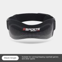 Rodillera de neopreno con soporte para la rótula, transpirable, amortiguadora de impactos, correa ajustable para el tendón rotuliano. - details 10