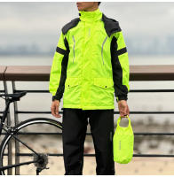 WOSAWE-chubasquero para hombre y mujer, chaqueta impermeable para Motocross, motociclista, pantalones, traje de lluvia - details 4