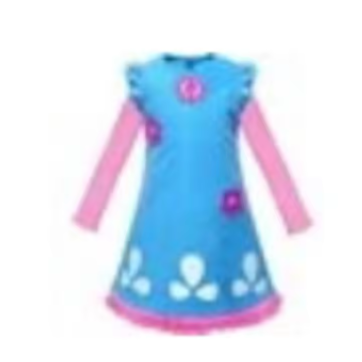 Disfraz de disfraces para niños, disfraces de cosplay con peluca, tamaño 130CM - 1