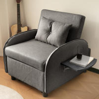 Sofá Cama Extensible Multifuncional Plegable, Reclinable, Ajustable en Tres Formas, Tamaño Compacto, Mesa de Té Plegable, Ideal para Pequeñas Habitaciones - details 2