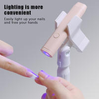 Soporte de Lámpara Ligero para Secador de Uñas Herramienta de Manicura LED para Gel UV - details 1