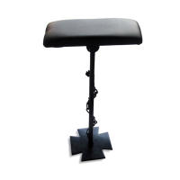 Reposabrazos para tatuaje, soporte para piernas, silla de estudio, altura ajustable, 68cm-100cm, cuero PU, hierro, portátil y fácil de almacenar - details 6