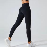 Pantalones de yoga para mujer, pantalones deportivos de cintura alta para levantar la cadera, mallas ajustadas para correr al aire libre - details 6