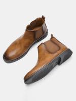 40 ~ 46 Botas Chelsea para hombre Botas retro cómodas de moda para hombre - details 10
