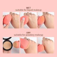 Esponja de belleza cosmética profesional para base de maquillaje, sin látex, tamaño 6cm - details 5