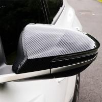 Cubierta de espejo retrovisor lateral de coche, accesorios de decoración, embellecedor, fibra de carbono, Hyundai Tucson NX4 2021 2022 - details 1