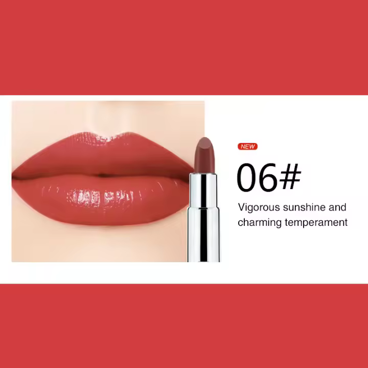 Bsimone Internet Celebrity Hot Velvet Matte Lipstick mate hidratante y no fácil de tocar taza maquillaje lápiz labial - 1