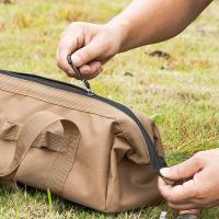 Nuevo modelo 2025 Bolsa de herramientas para acampar de gran capacidad, bolsa de herramientas de almacenamiento de boca ancha, bolsa de equipo resistente al agua - details 22