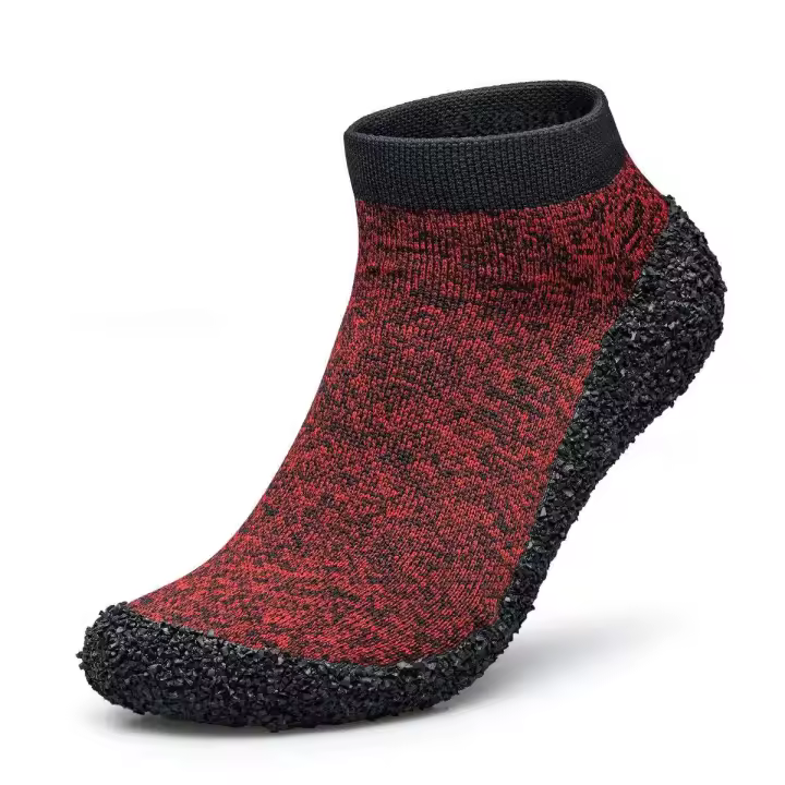 Calcetines antideslizantes de secado rápido para hombre y mujer, calcetines descalzos simples para yoga, color morado, calzado deportivo - 1