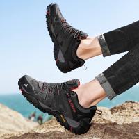 Zapatos de Senderismo para Hombres HikeUp Zapatillas Tácticas de Cuero de Ante - details 12