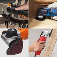 Accesorio para amoladora angular M10/M14, almohadilla de lijado Triangular, herramientas oscilantes, amoladora angular, cabezales Magnum para carpintería - details 8