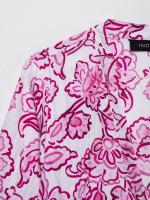 Mini vestido con estampado de flores de moda para mujeres europeas y americanas - details 3