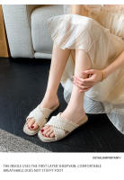 Sandalias De Pescador Tejidas Con Hierba Verano Para Mujer Nuevo Plano Sanya Nicho De Vacaciones De Viaje Zapatos Romanos Franceses - details 24