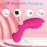 Embalaje privado SEXY Clitoral G Spot Finger Vibrator 10 Speed ​​Clit Nipple Massager Estimulador adulto Masturbación femenina Juguetes sexuales para parejas - details 5