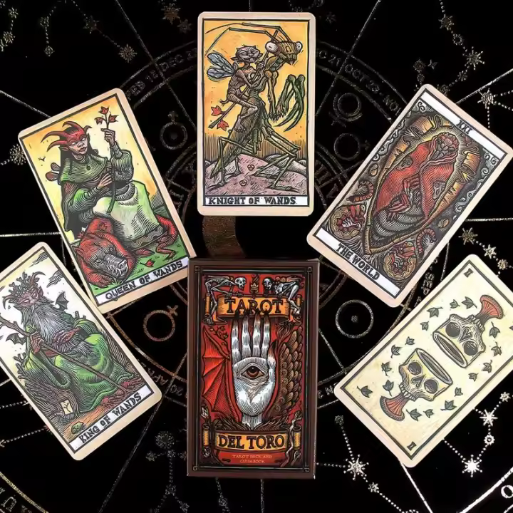 Baraja de Tarot Del Toro, guía inspirada en el mundo de William Del Toro - 1