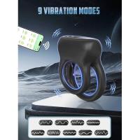 Anillo vibrador Leten con control por aplicación para hombres, retrasa la eyaculación, anillo de alargamiento, masturbador, juguetes sexuales para adultos. - details 2