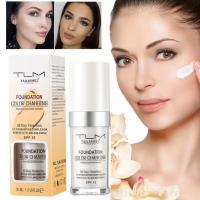 Fundación Mágica de Color Cambiante Base de Maquillaje Hidratante Suave Mate Duradero 30ML - details 0