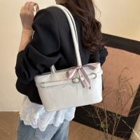 Bolso de hombro portátil de cuero PU con lazo, bolso de hombro Y2K para ir al trabajo, bolso francés para las axilas, bolso de ocio de estilo coreano para mujer - details 17