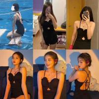 Moda mujer Sexy playa una pieza natación vacaciones ropa de playa traje de baño verano espalda descubierta Bikini traje de baño - details 10