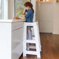 Taburete para niños  Torre de pie para niños pequeños  Altura ajustable |   Barandilla de seguridad - details 0
