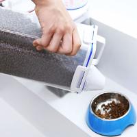 Contenedor de comida para gatos, cuenco para gatos, suministros para mascotas, accesorios, Cubo de almacenamiento de comida - details 4