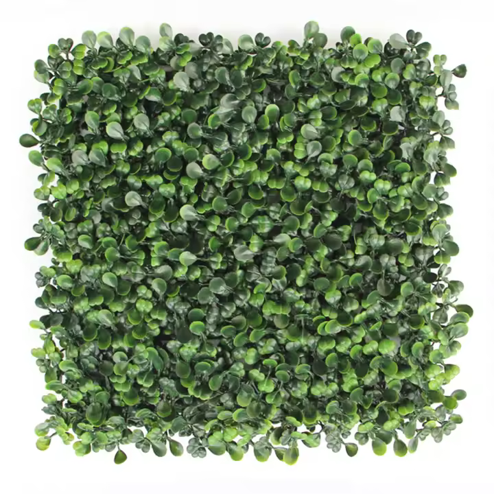Paneles de Pared de Hierba Artificial 48 Piezas Hedera de Ciervo Decoración Verde Privacidad - 1