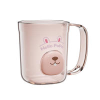 Inicio enjuague tazas transparente alto nivel de apariencia tazas de cepillo de dientes conjuntos simples de tazas de pareja tocador cepillo tazas - details 5