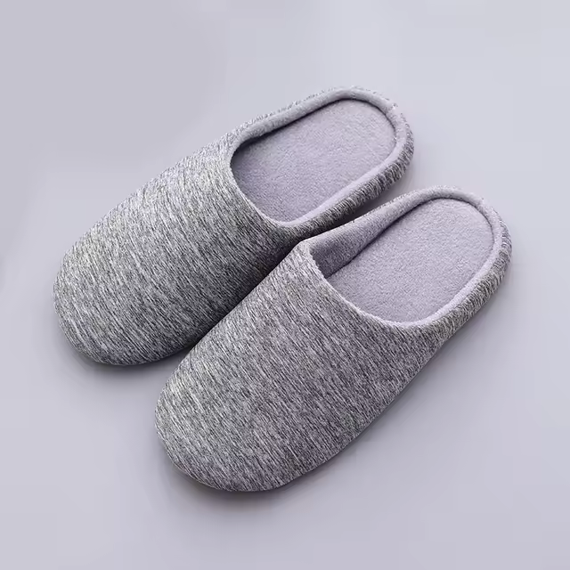 Zapatillas planas cómodas Zapatilla de algodón - 1