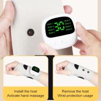 Masajeador de muñeca inalámbrico, masajeador de mano recargable por USB de 8 modos, instrumento de masaje de mano desmontable suave, relaja los músculos - details 10