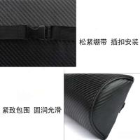 Almohada VIE de algodón con memoria para protección de cabeza y cuello de coche, accesorios de almohada de medio tubo para interiores - details 4