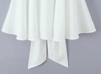 Vestido con lazo grande, estilo nuevo, moda femenina, versátil, clásico y elegante. - details 10