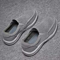 Nuevos zapatos informales de lona antideslizantes para hombre, diseño clásico a la moda, calzado deportivo ultraligero de talla grande 47, novedad de 2025 - details 3