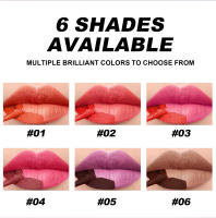 6 lápiz labial de colores brillo de labios Handaiyan mate mate lápiz labial brillo de labios no se desvanece fácilmente - details 9