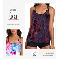 Traje de baño caliente primavera dividida traje de baño playa traje de baño mujeres verano - details 3