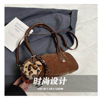 Nuevo versátil retro textura mate bolsa de axilas bolso de hombro moda portátil bolso de bolos mujeres - details 10
