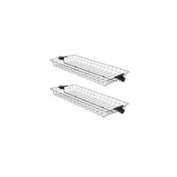 Perchero de Ropa Telescópico con 5 barras y 2 cestas Altura Ajustable 200-270 cm KLS04-BR ES - details 25