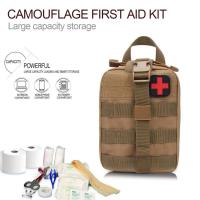 Kit de primeros auxilios de emergencia para coche de caza al aire libre, herramienta de supervivencia para acampar, bolsa EDC - details 0