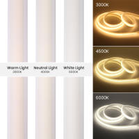 Tira de luces LED COB de 220V, 288led/m, luz de neón con WIFI, Control remoto de 23 teclas, 3000K, 4000K, 6000K, Kit de enchufe de alimentación de la UE - details 1