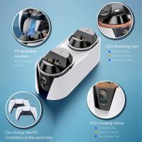 Estación de Carga RGB para PS5 Dual Fast Charger con Indicador LED Soporte de Carga para PS5 Gamepad Material Plástico Fabricado en China Tipo de Montaje: Escritorio - details 4
