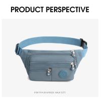 Riñonera de nailon de diseño para mujer, bolso de pecho cruzado, estilo coreano, novedad de 2023 - details 8