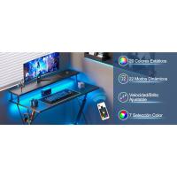 Escritorio Gamer Ergonómico, Grande Soporte Monitor
