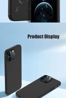 Funda de teléfono mate de silicona negra de lujo para iPhone 11 12 13 14 15 16 Pro Max 15 Plus 12 Mini 16E Xr Xs Max funda trasera suave - details 8