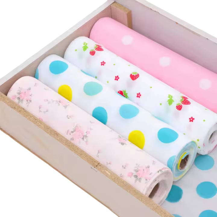 Papel de Almohadilla para Gabinete Rollo de Papel Anti-Aceite para Cajones de Armario de Dormitorio - 1