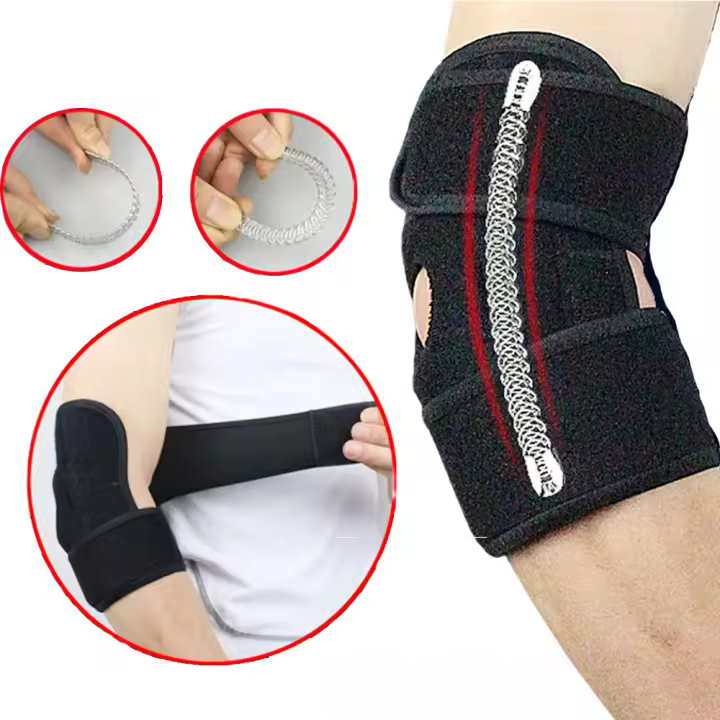 Banda elástica para el dolor, banda para el brazo ajustable para la artritis, protector muscular, cinturón para la tendinitis, 1 piezas - 1