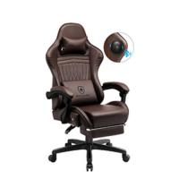 Silla Gaming Ergonómica con Altavoz Bluetooth Reposapiesos Ajustables en 3D para Oficina y Juegos - details 5