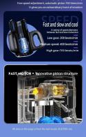Empaquetado privado Sexy THRUSTING-PRO Masturbador masculino de alta velocidad con empuje automático, copa de masturbación vaginal telescópica, juguete sexual para hombres - details 11