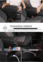 Bandeja de Consola para VW POLO 5 6R Vento 2012-2018 Accesorios de Coche Simple Instalación Caja de Almacenamiento - details 9