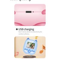 Cámara de Impressión Instantánea para Niños Multifuncional con Impresión de Fotos - details 7