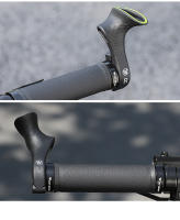 WEST BIKING-empuñaduras interiores para manillar de bicicleta de montaña, accesorio de diseño ergonómico, de nailon, 22,2mm - details 12